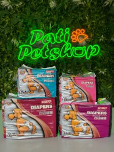 HUSH PET Couches Jetables pour Chiens 💧 Ultra-absorbantes 🛡️ Anti-fuites – Confort optimal 📦 Pack de 12 | 📏 Tailles XS à XL